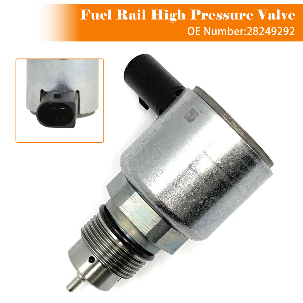 JCB T4 4.4L T2/T3 6CYL Fuel Rail High Pressure Valve 28249292 Generic