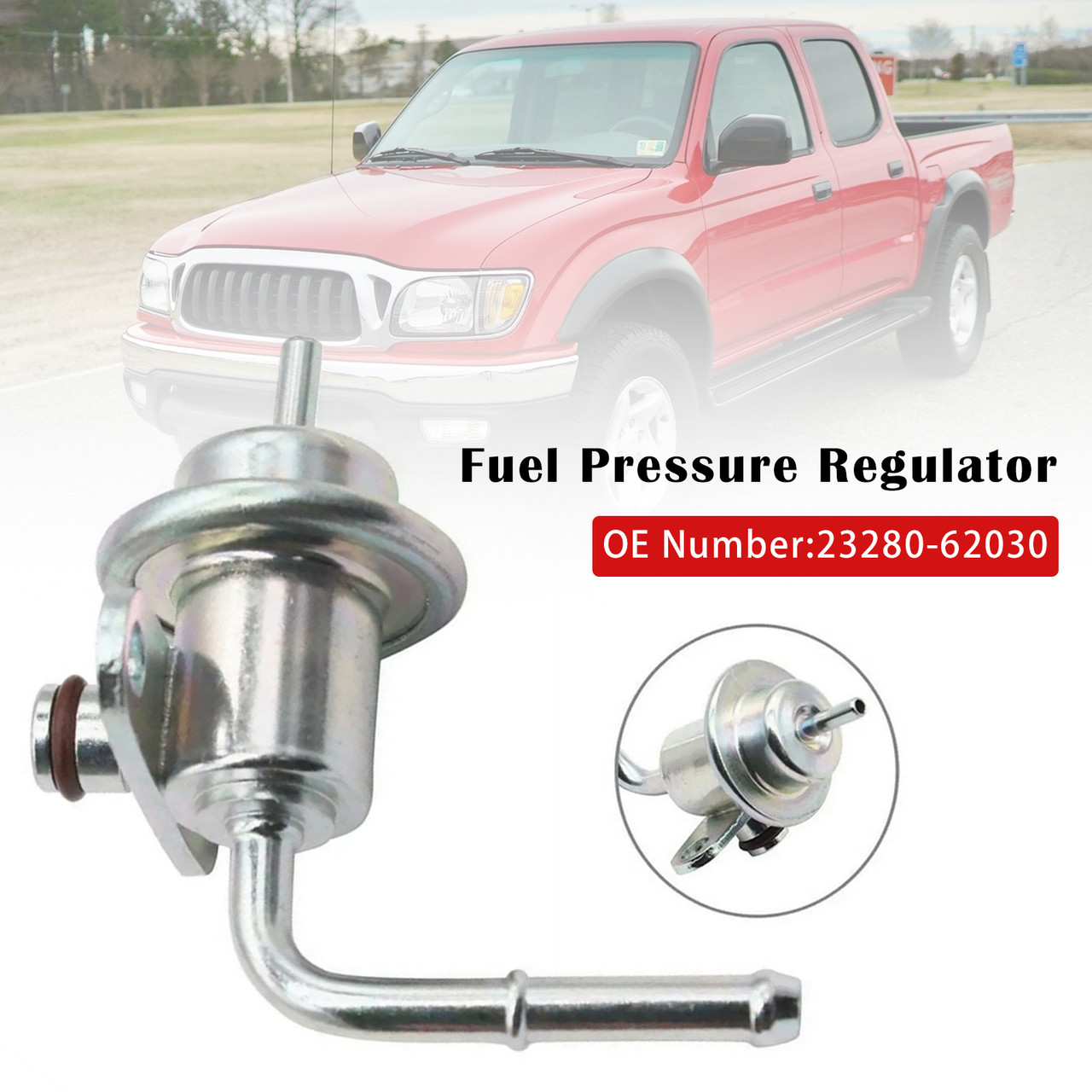 1996-2002 Toyota 4Runner 3.4L Fuel Pressure Regulator 23280-62030 Generic
