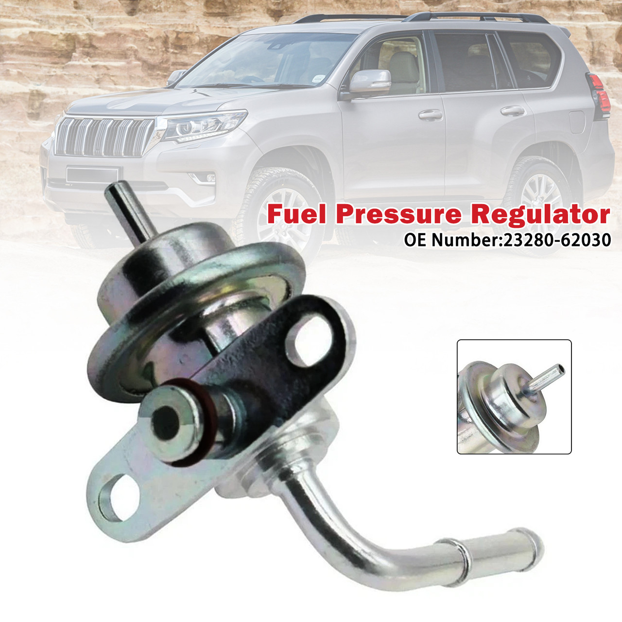 2000-2004 Toyota Tundra 3.4L Fuel Pressure Regulator 23280-62030 Generic