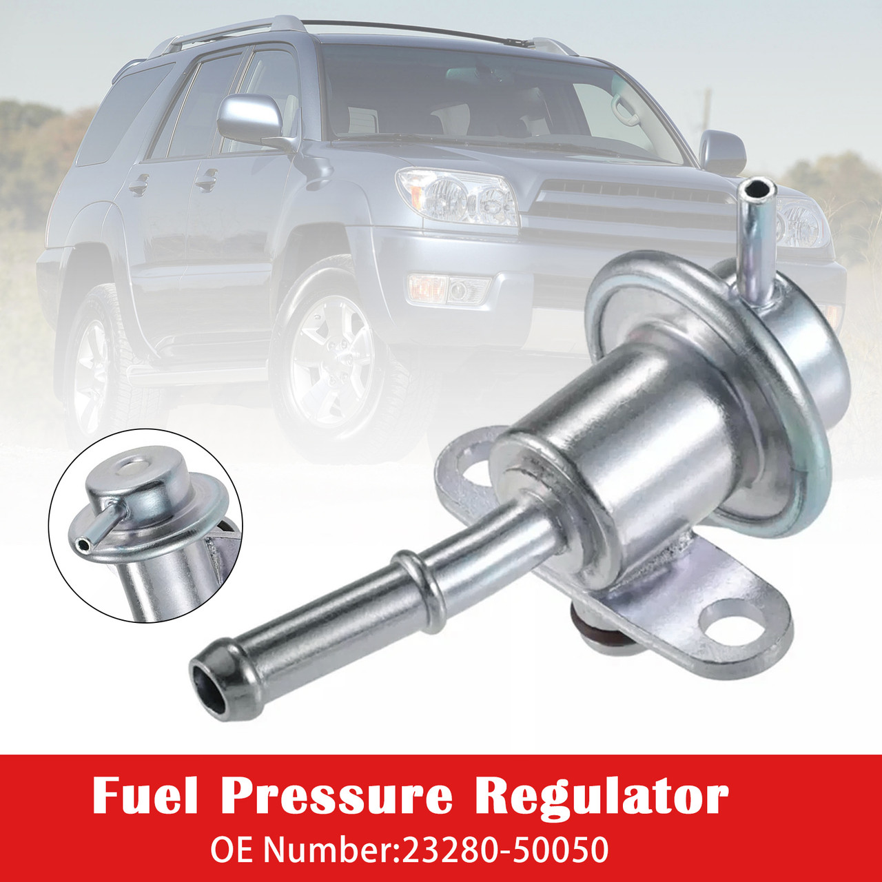 1998-2007 For Toyota Land Cruiser 4.7L  Fuel Injection Pressure Regulator 23280-50050