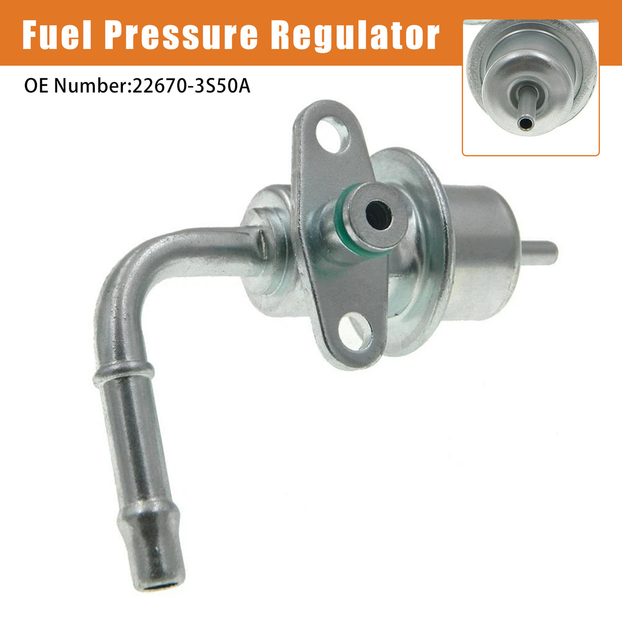 2001 Nissan Frontier 2.4L 2389CC Fuel Pressure Regulator 22670-3S50A Generic