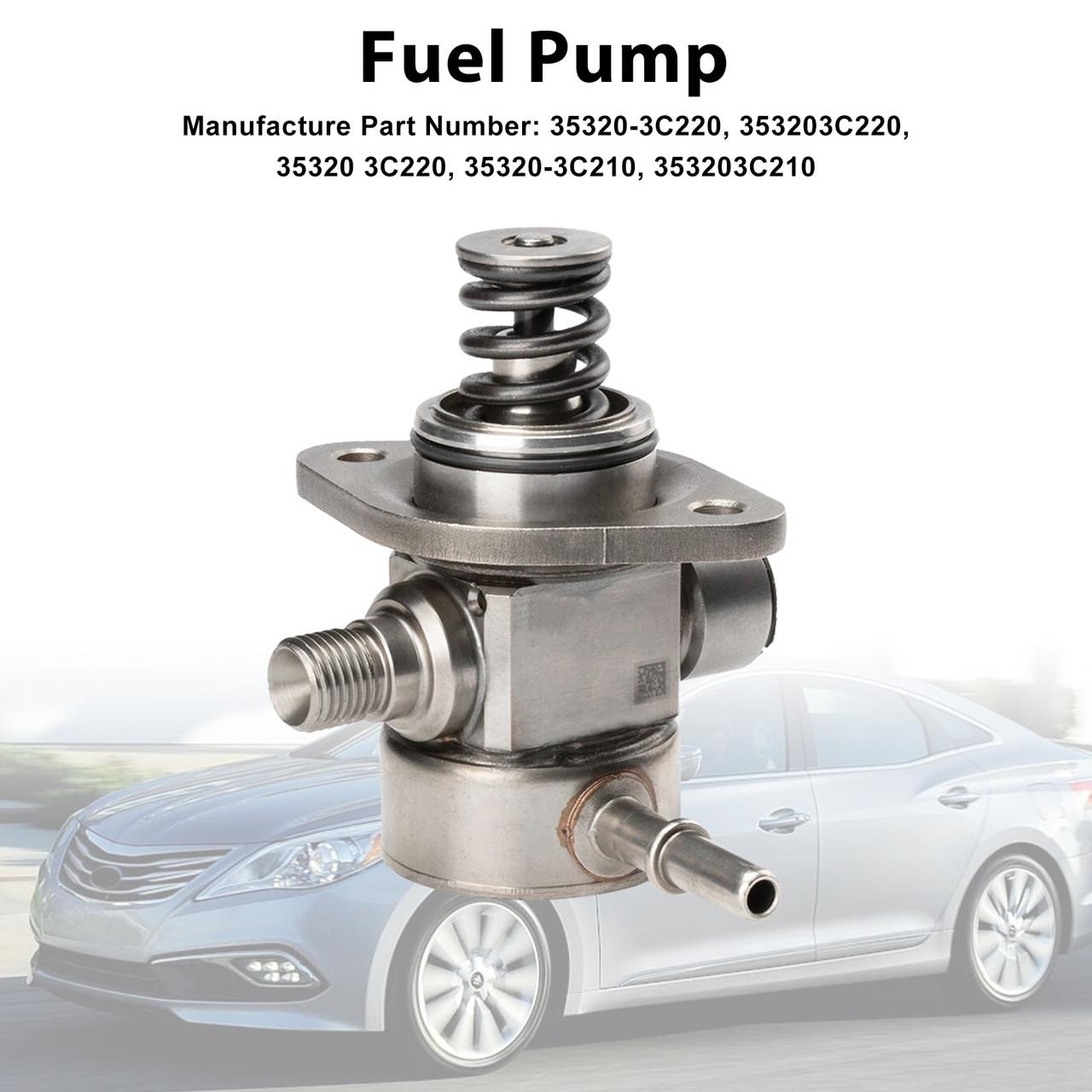 Kia Sedona 3.3L 2015-2018 High Pressure Fuel Pump 35320-3C220 Generic