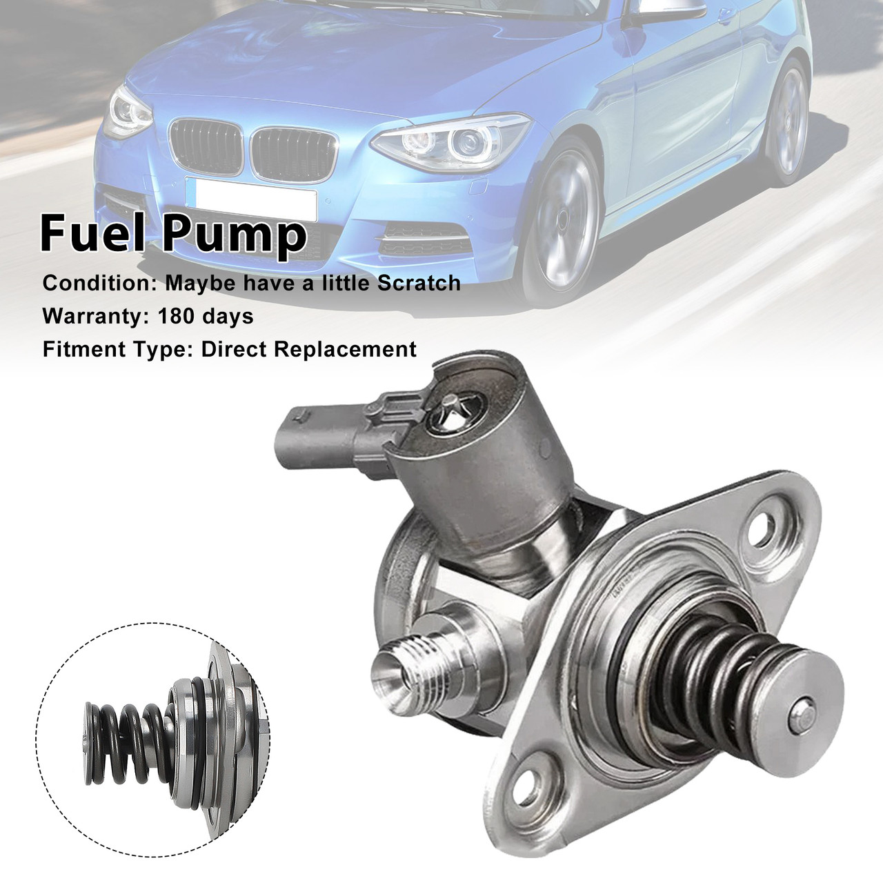 2011-2019 BMW 135i 335i 435i 535i 640i 740i High Pressure Fuel Pump 13518604231 Generic