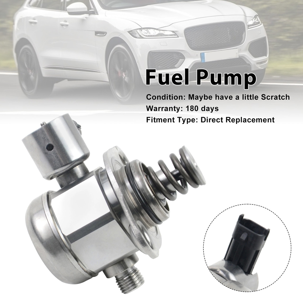 2019-2022 JAGUAR F-PACE 5.0L V8 Supercharged High Pressure Fuel Pump AJ813784 Generic