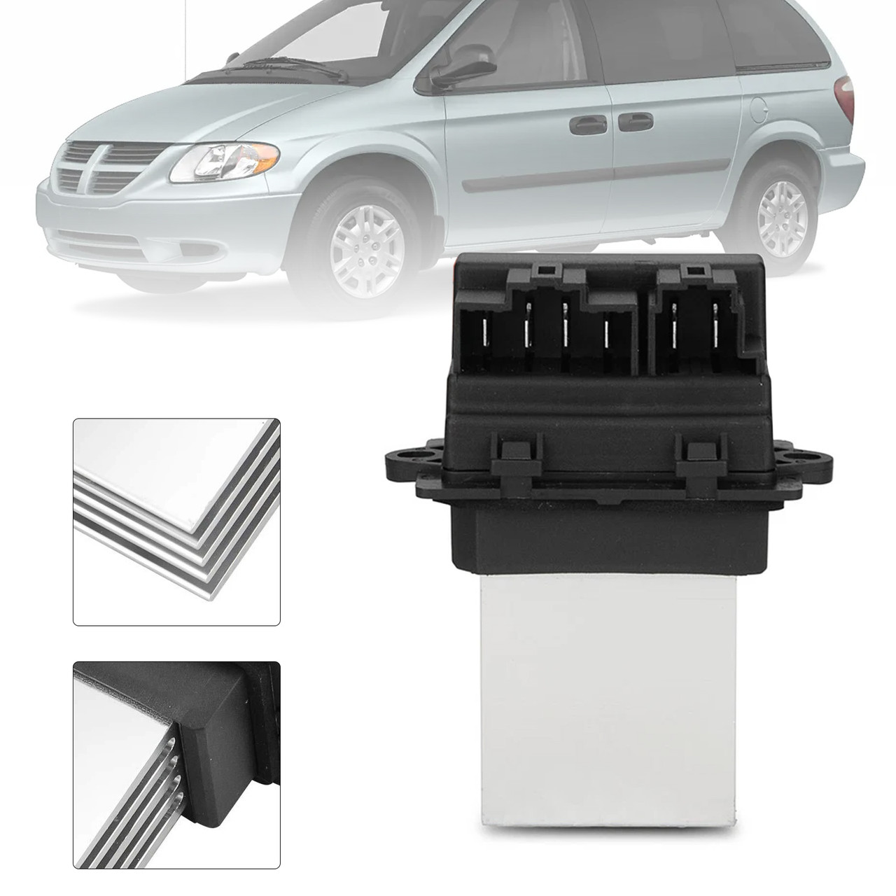 2005-2008 JEEP GRAND CHEROKEE COMMANDER Heater Blower Motor Resistor 4885482AC Generic