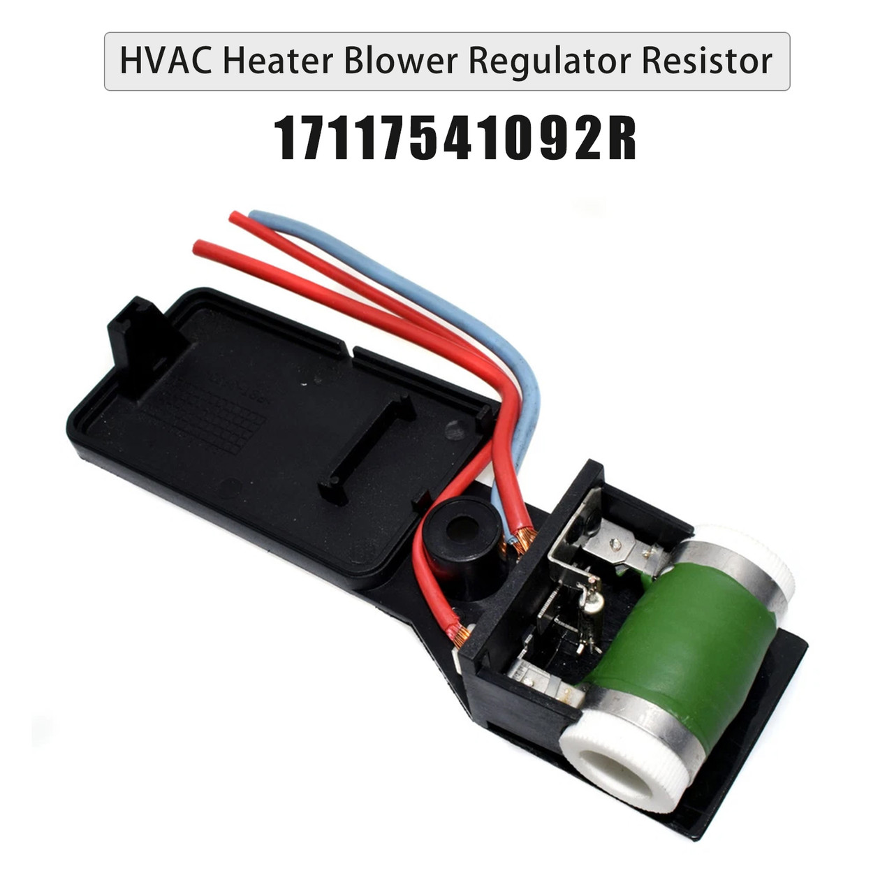2002-2008 Mini Cooper R50 R52 R53 HVAC Heater Blower Regulator Resistor 17117541092R Generic
