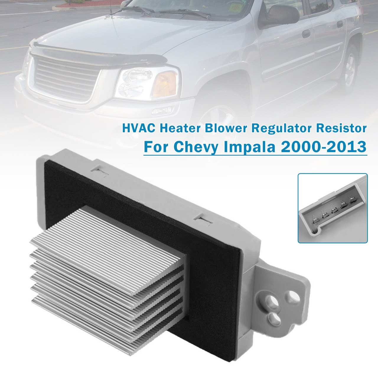 2003-2004 Oldsmobile Bravada HVAC Heater Blower Regulator Resistor 1581773 Generic