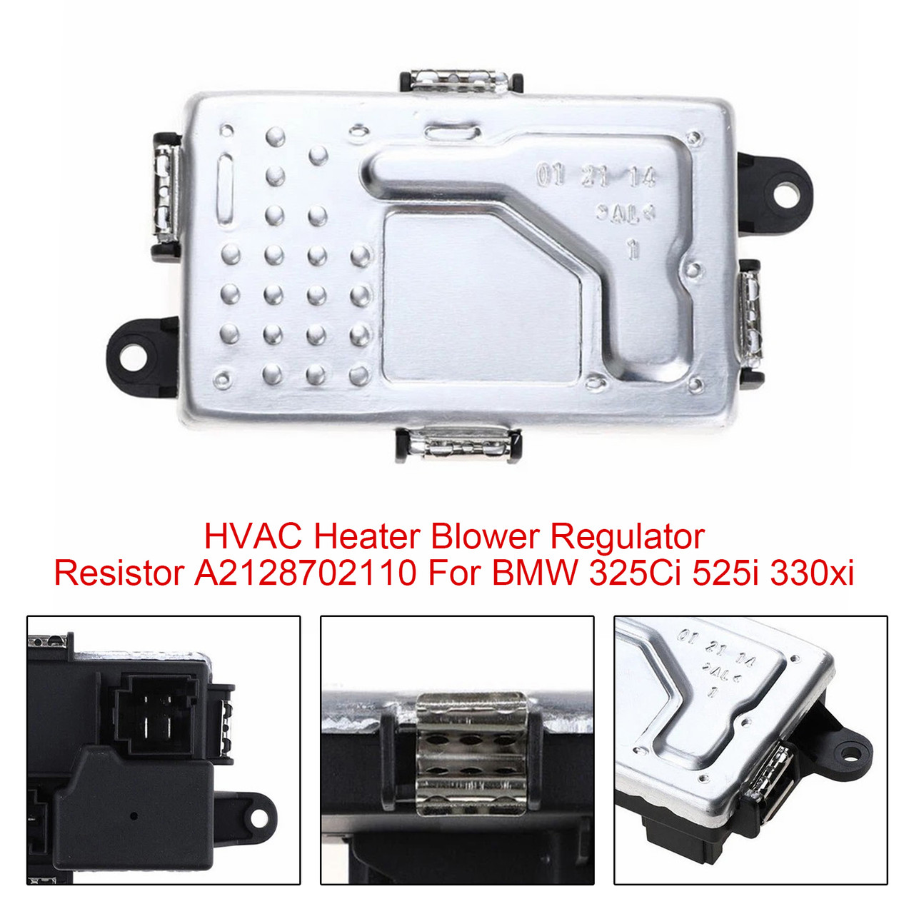 2011- Mercedes-Benz CLS C218 X218 HVAC Heater Blower Regulator Resistor A2128702110 Generic