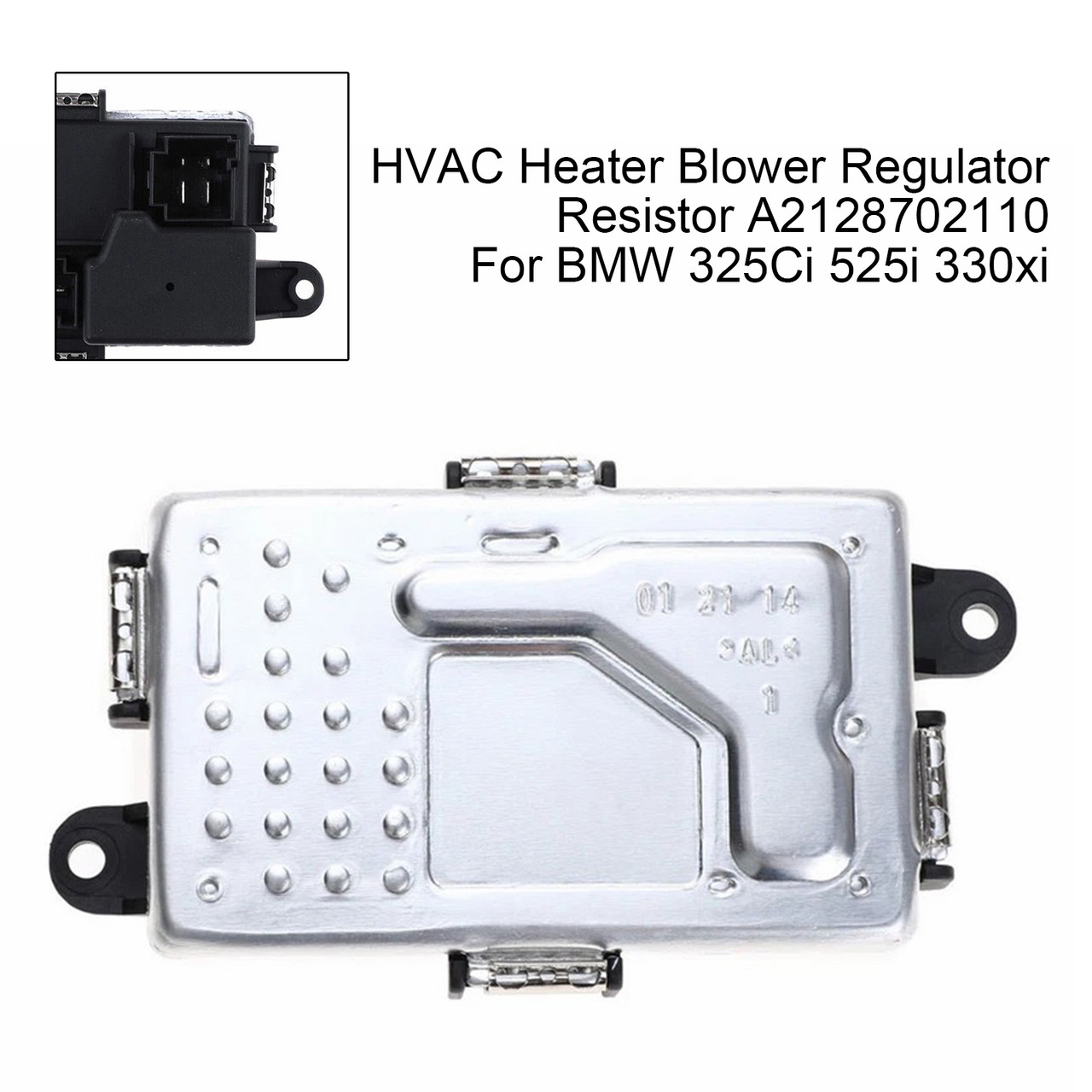 2011- Mercedes-Benz CLS C218 X218 HVAC Heater Blower Regulator Resistor A2128702110 Generic