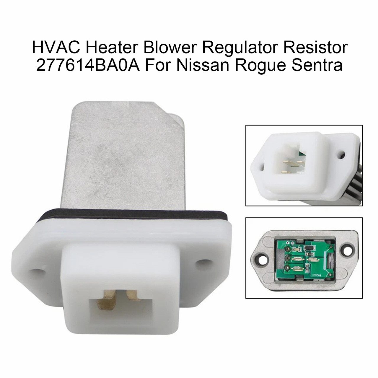 2012-2017 Nissan NV1500 NV2500 NV3500 HVAC Heater Blower Regulator Resistor 277614BA0A Generic