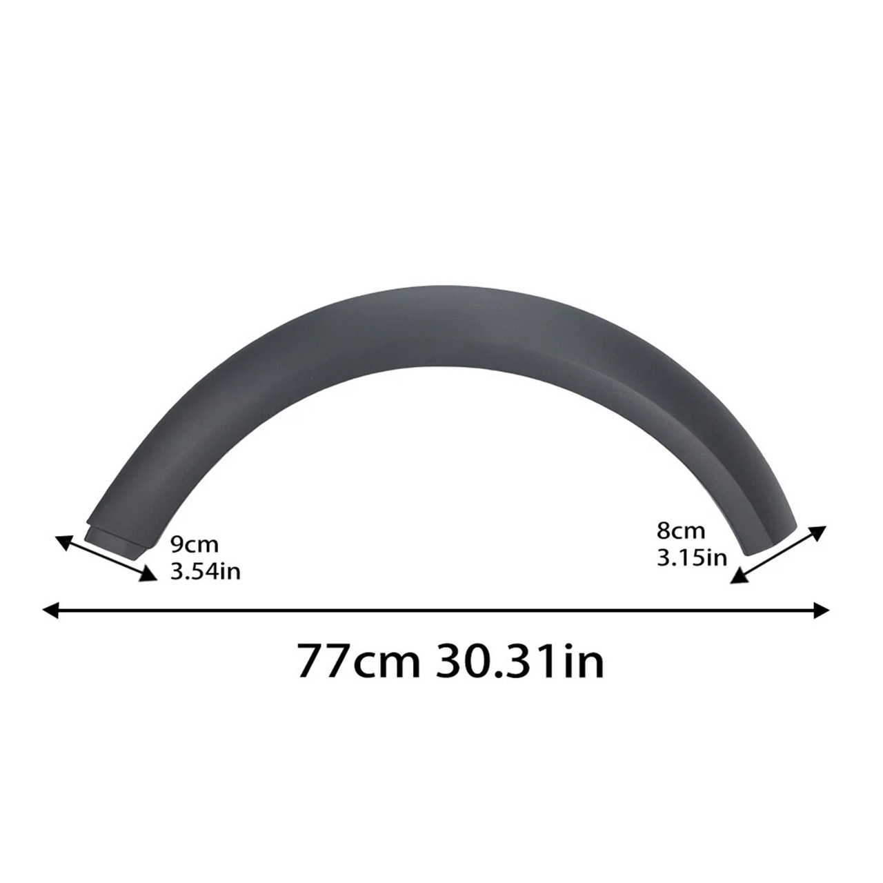 2002-2008 Mini Cooper R50 R52 R53 Rear Driver Left Wheel Arch Trim 51131505869 Generic