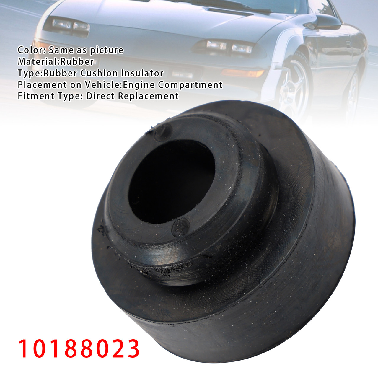 2003-2009 Cadillac SSR XLR Radiator Lower Rubber Cushion Insulator 10188023 Generic