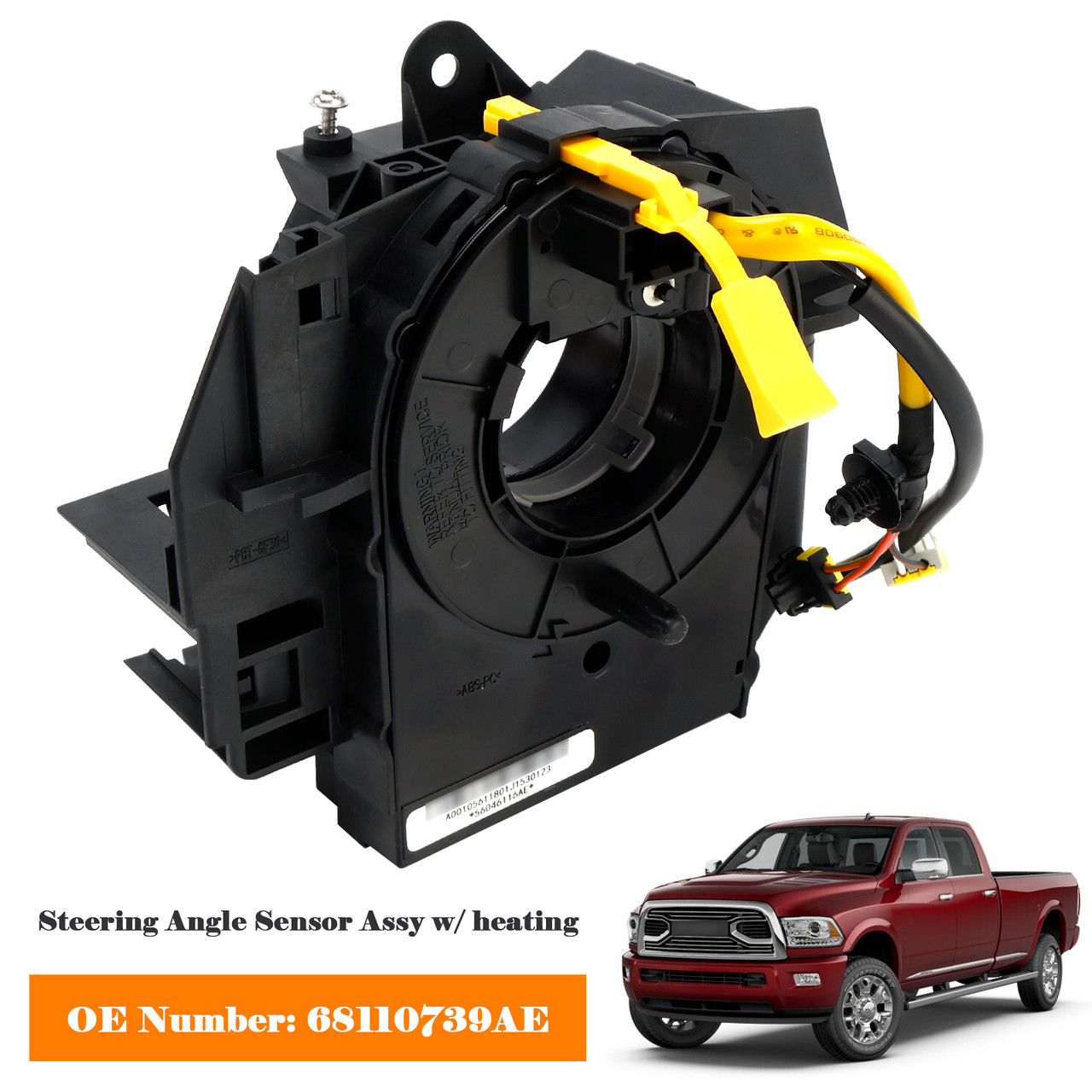 2019-2022 Ram 1500 Classic Clock Spring With Angle Sensor 68110739AE Generic