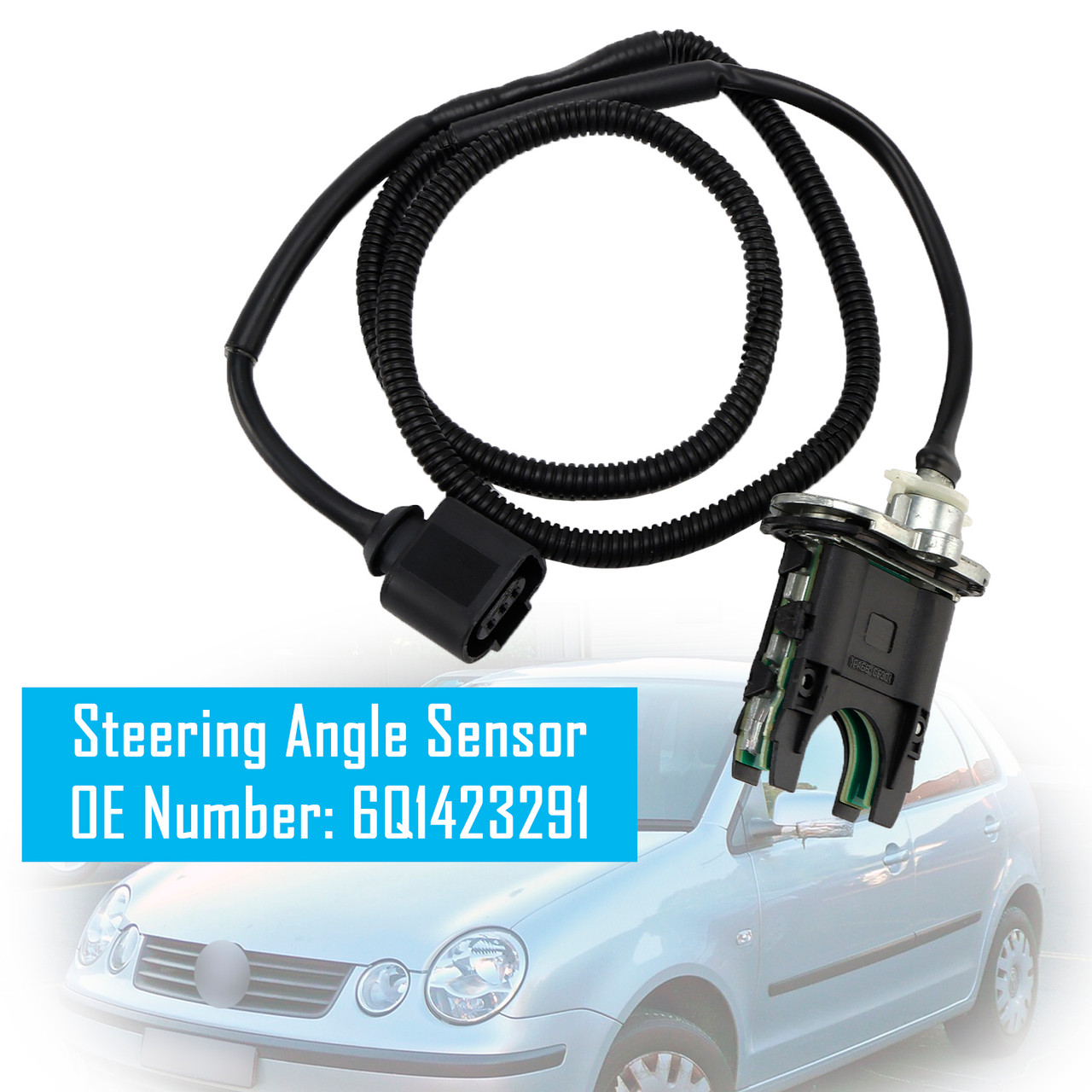 2002-2009 Seat Ibiza Córdoba II Steering Angle Sensor 6Q1423291 Generic