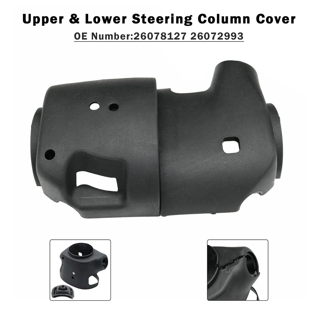Upper & Lower Steering Column Cover 26078127 For Chevy Tahoe Suburban GMC Yukon