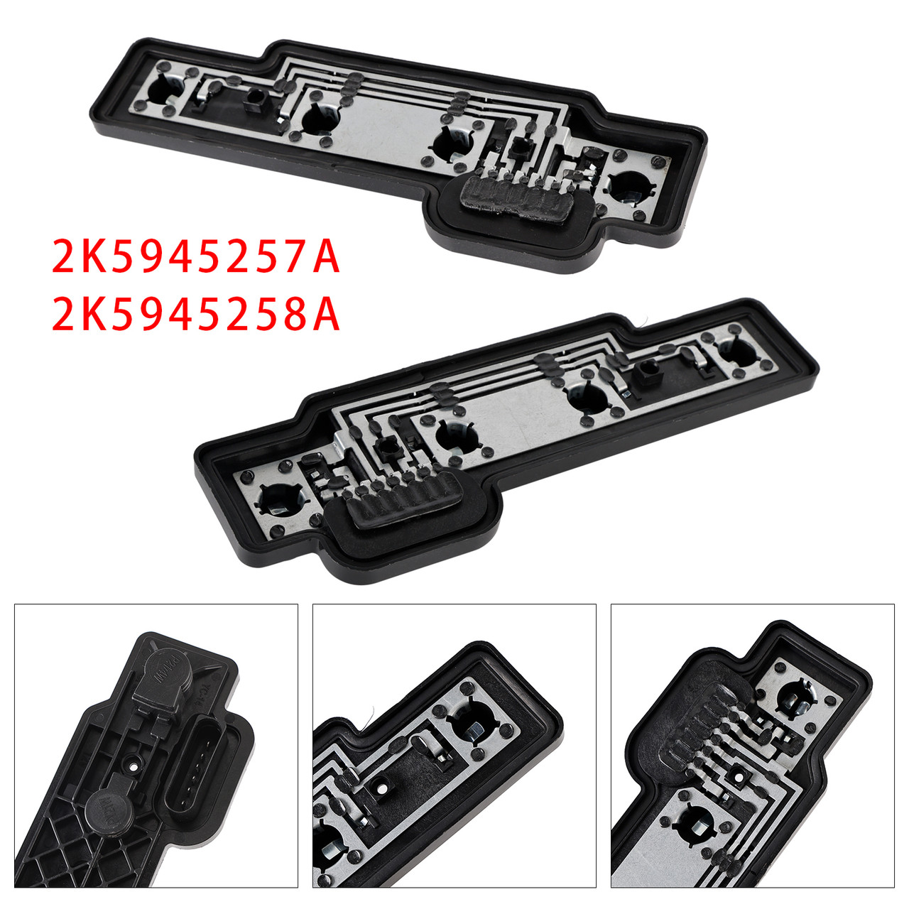 2004-2014 VW Caddy Left+Right Rear Tail Light Bulb Holder Carrier 2K5945257A 2K5945258A Generic