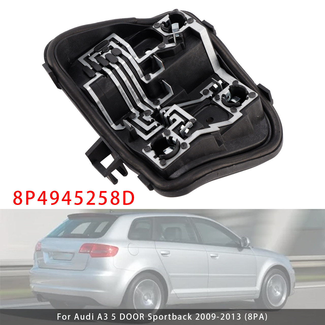 2009-2013 Audi A3 5 DOOR Sportback Right Rear Light Bulb Holder 8P4945258D Generic