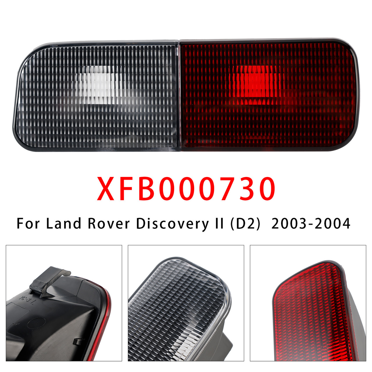2003-2004 Land Rover Discovery II Left Rear Bumper Light Reverse Fog Lamp XFB000730 Generic