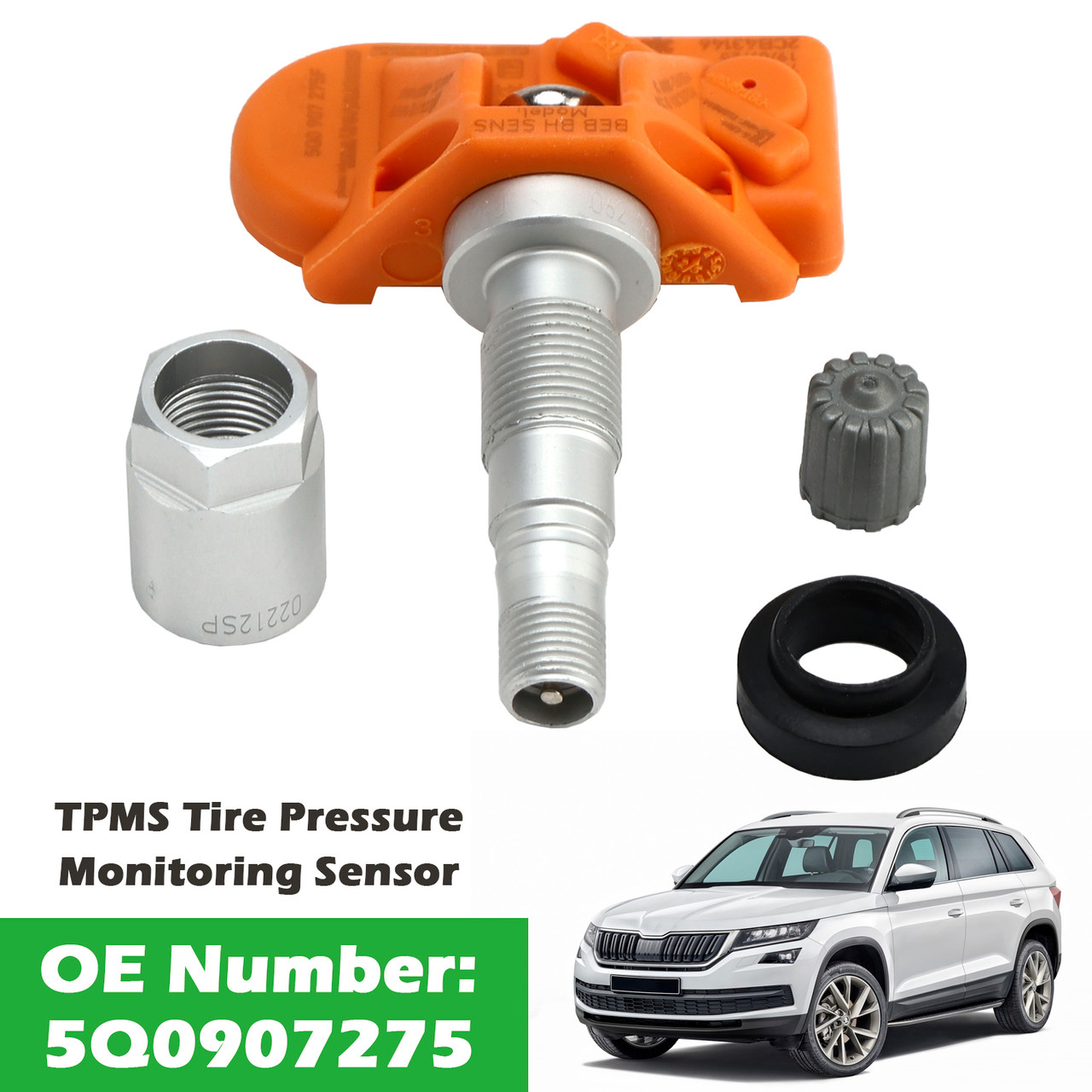 2015- Audi R8 RS3 RS4 RS5 TPMS Tire Pressure Monitoring Sensor 5Q0907275F Generic