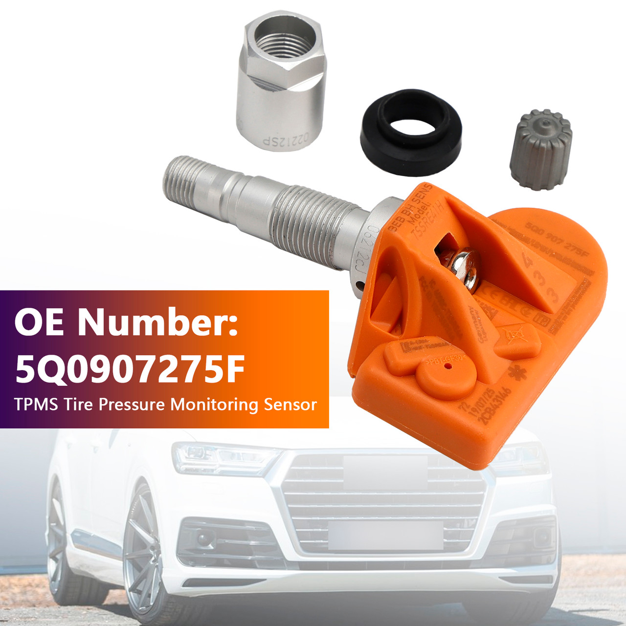 2017- BENTLEY Bentayga TPMS Tire Pressure Monitoring Sensor 5Q0907275F Generic