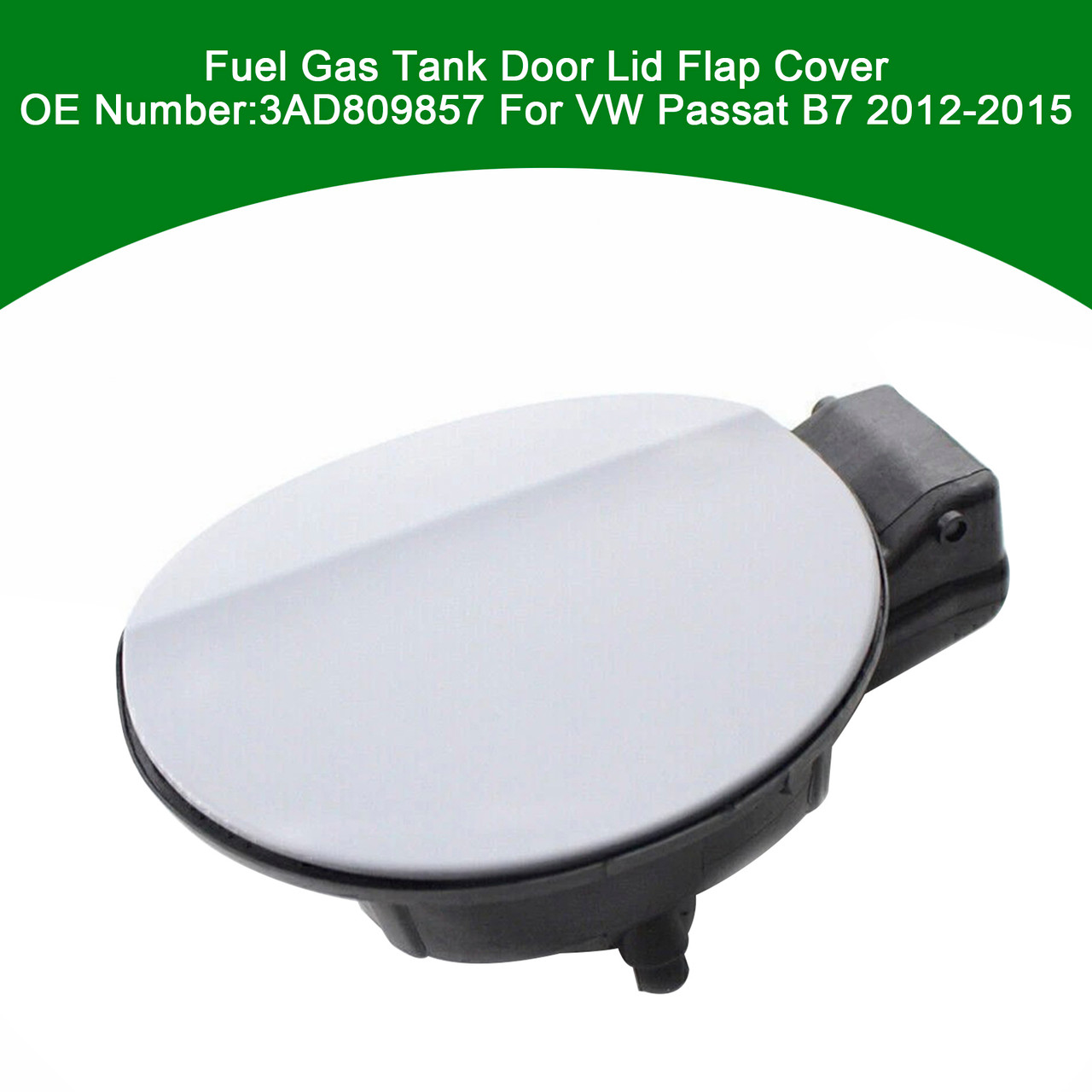 2012-2015 VW Passat B7 Fuel Gas Tank Filler Door Lid Cover 3AD809857 Generic