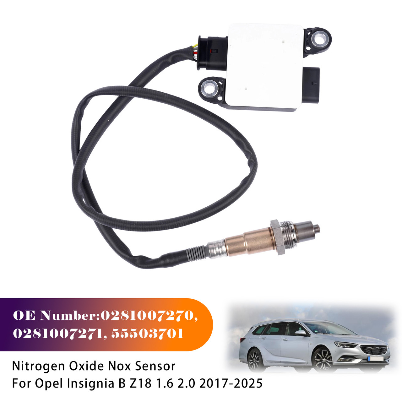 2017-2025 Opel Insignia B Z18 1.6 2.0 Nox Sensor 55503701 0281007270 Generic