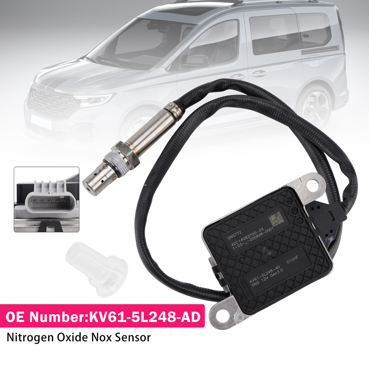 2015- Ford Tourneo Connect 1.5 Nitrogen Oxide Nox Sensor KV61-5L248-AD Generic
