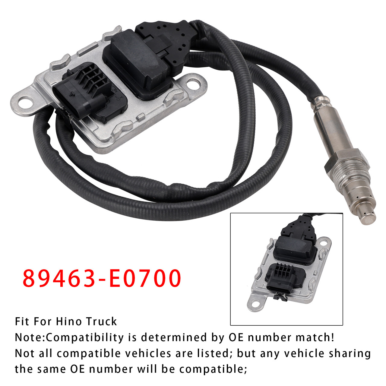 Hino Trucks Nox Nitrogen Oxide Sensor 89463-E0700 89463E0700 Generic