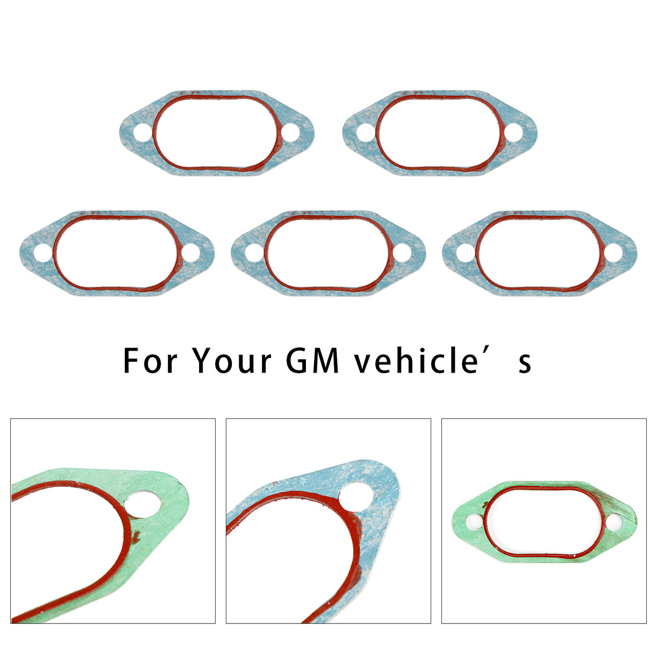GM vehicle's 5PCS 12586624 Oil Pan Cover Gasket Generic