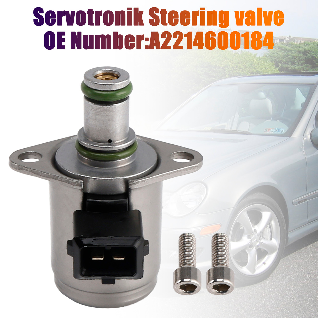 1998-2012 Mercedes Benz W212 W204 W164 W211 Servotronik Steering valve A2214600184 Generic