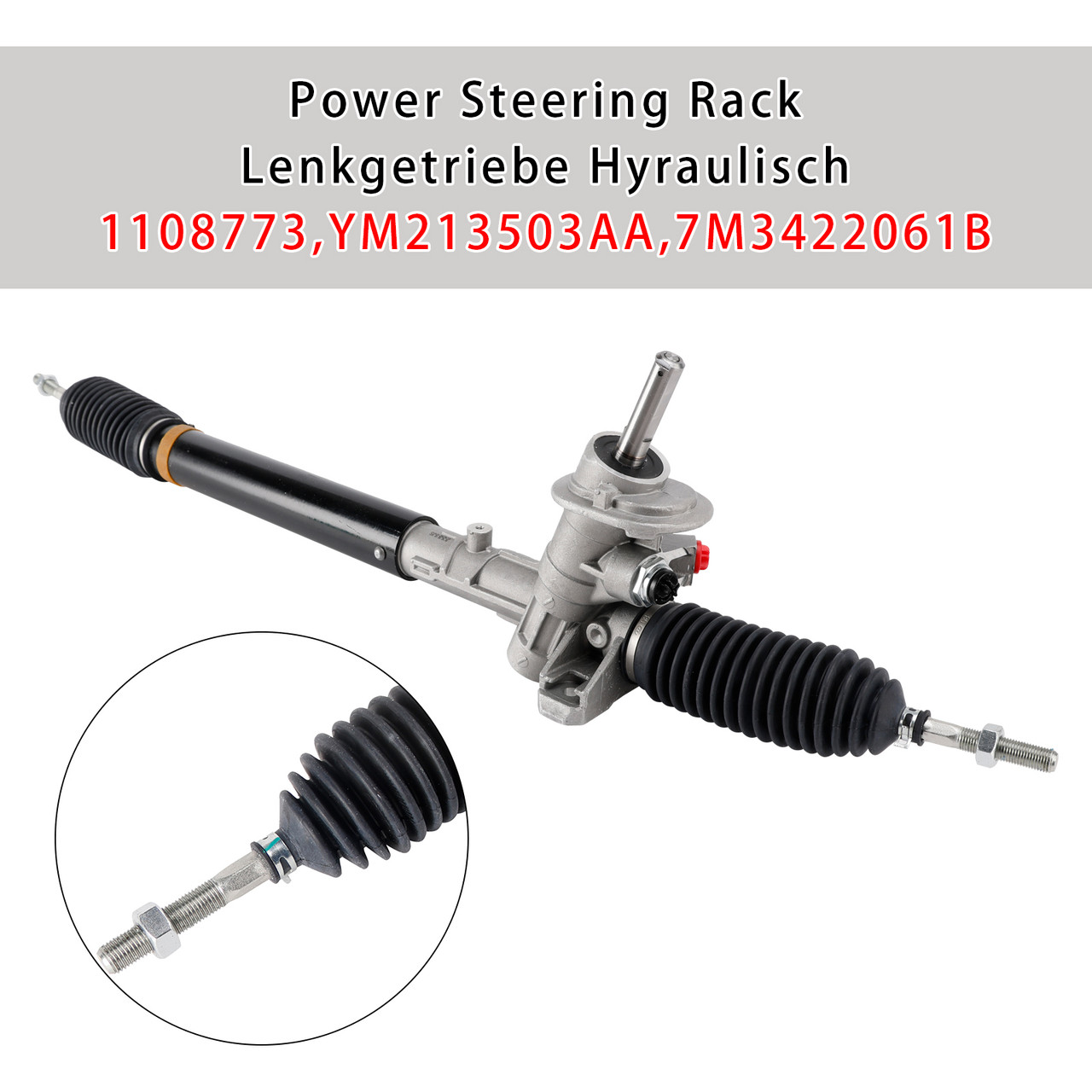 2000-2010 VW Sharan 7M6 7M8 7M9 Power Steering Rack 7M3422061B Generic