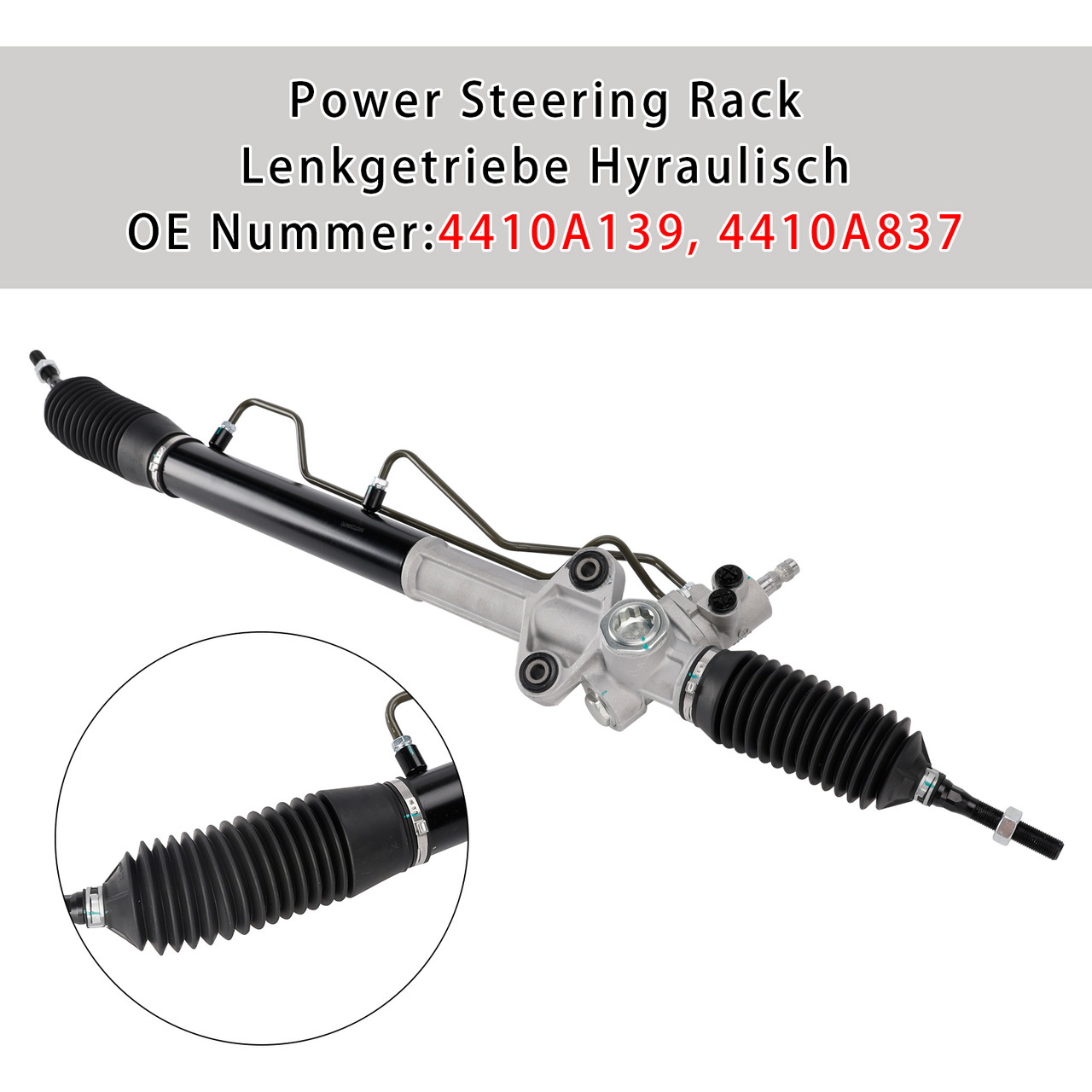 2007-2025 Mitsubishi Pajero IV V8W, V9W 3.2L Power Steering Rack 4410A139 Generic