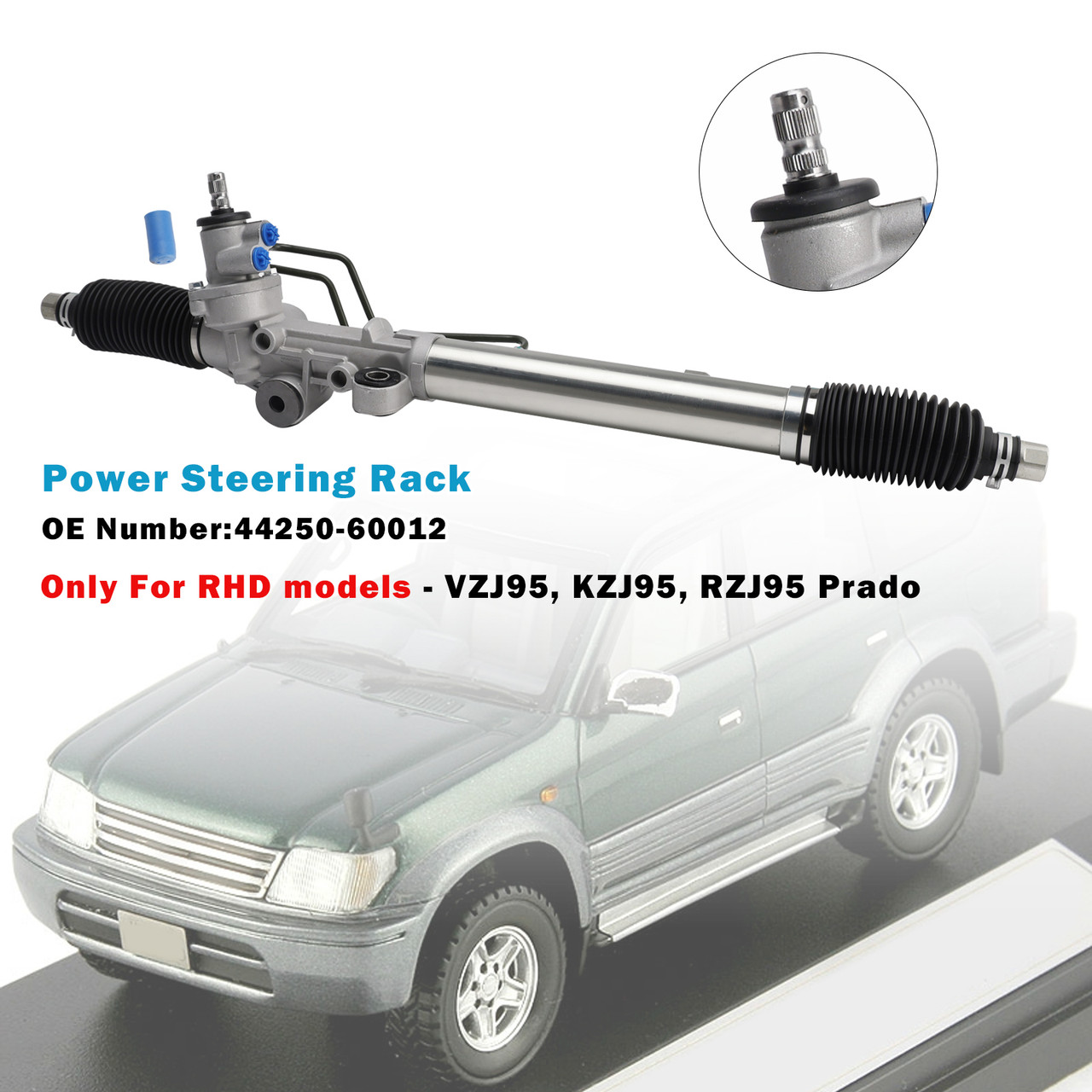 2016- Toyota Landcruiser Prado 95 Series Models Power Steering Rack 44250-60012 Generic
