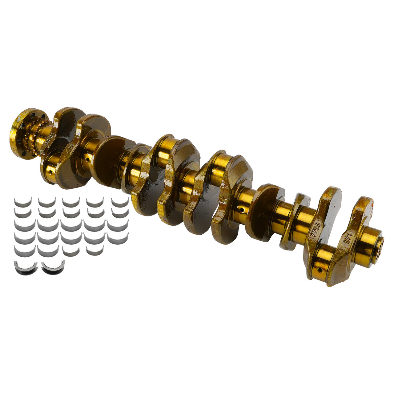 2009-2019 BMW Series 3 4 5 6 7 Crankshaft with Main & Conrod Bearings STD 11217799970 11217809375 Generic