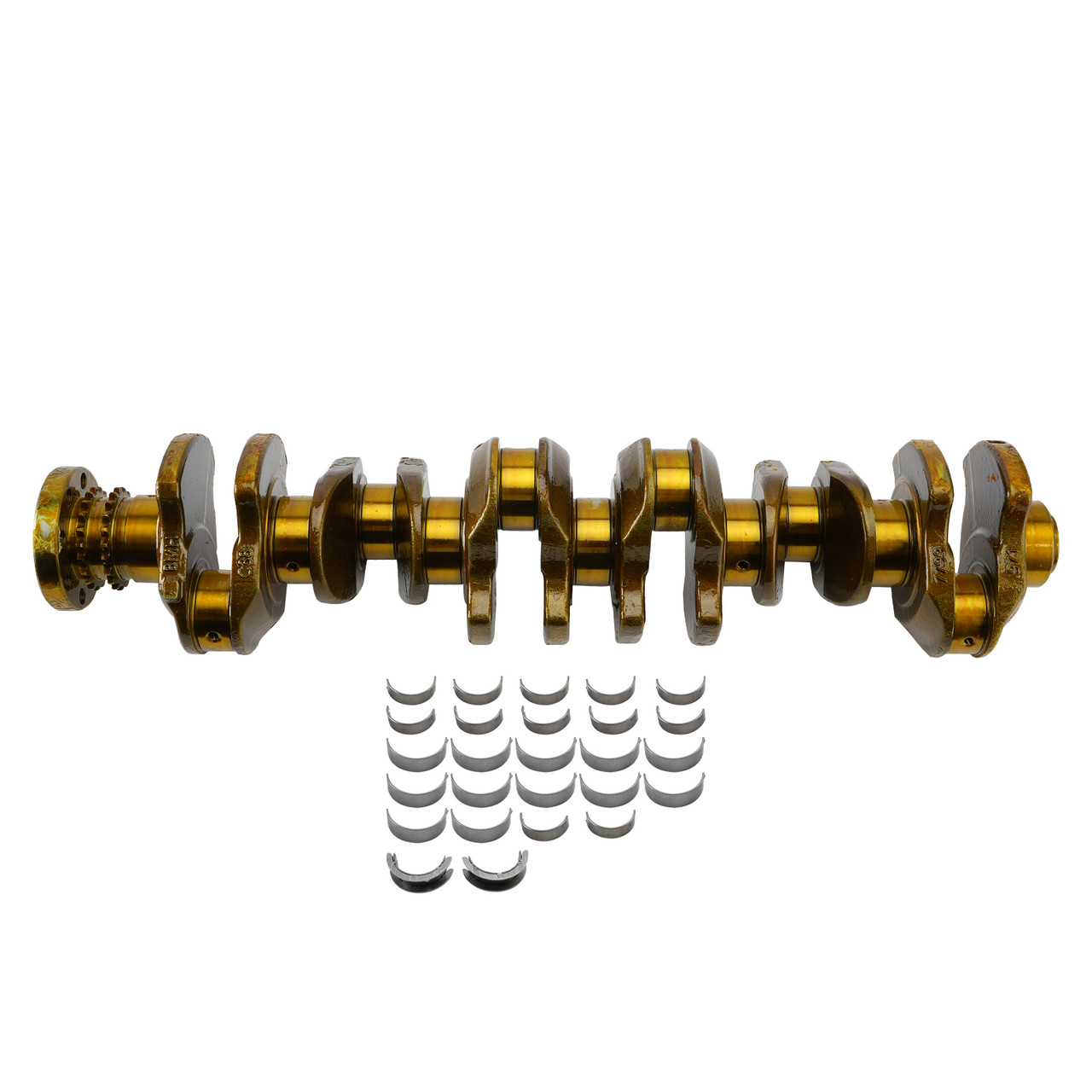 2009-2019 BMW X3 X5 X6 Crankshaft with Main & Conrod Bearings STD 11217799970 11217809375 Generic