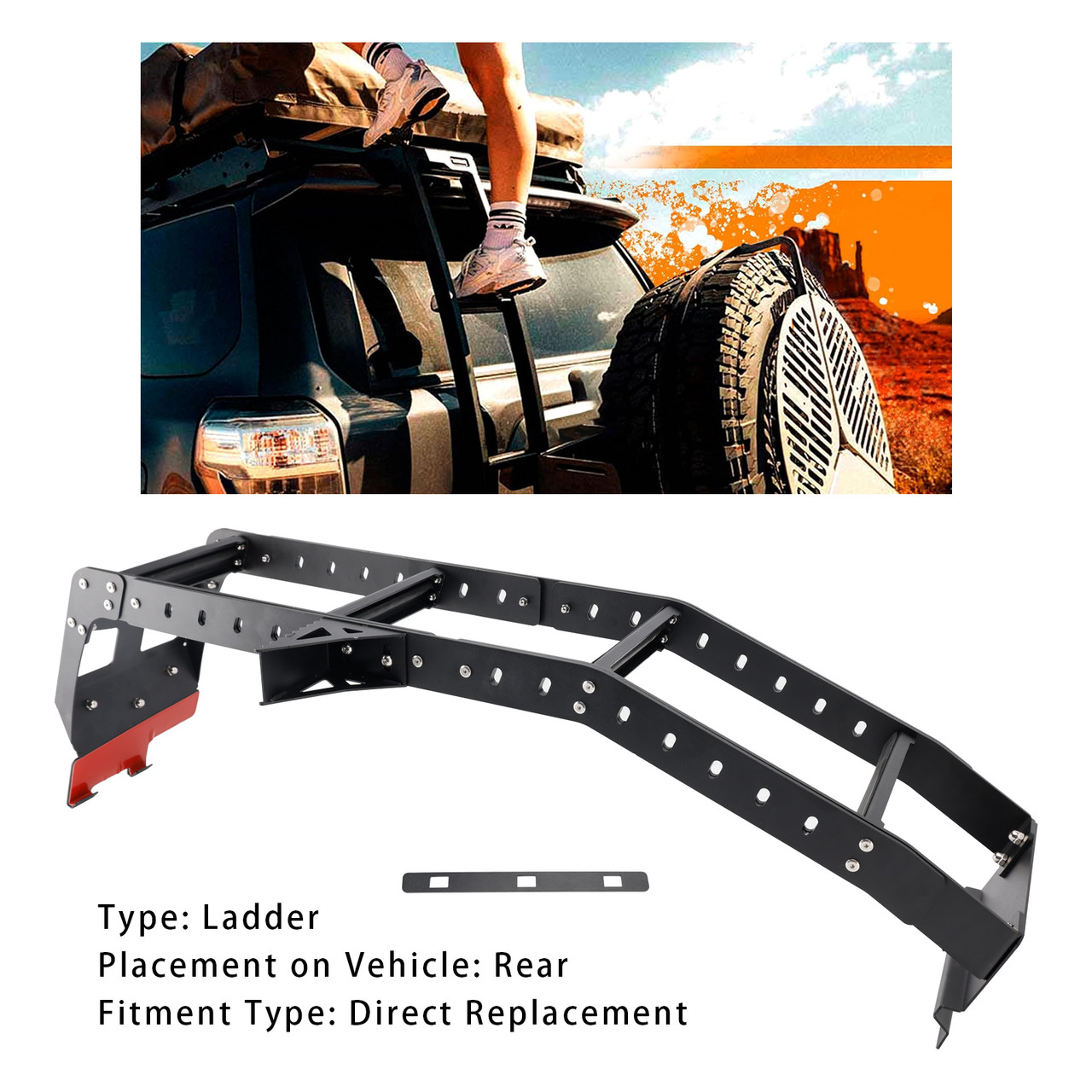 2010-2020 Toyota 4Runner 5TH GEN Rear Ladder Generic