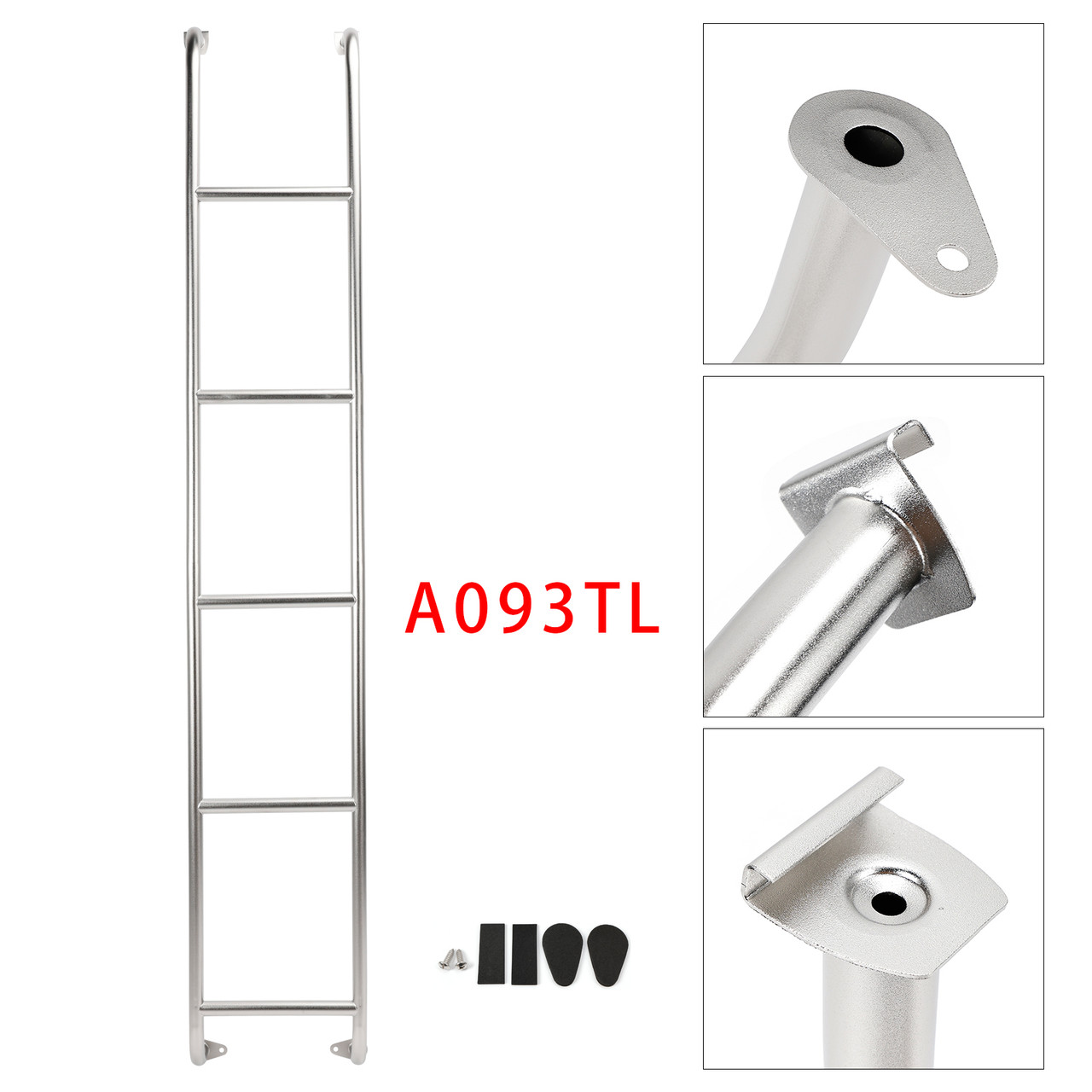 2014-2025 Ford Transit High Roof Vans Stainless Steel 5-Step Van Ladder A093TL Generic