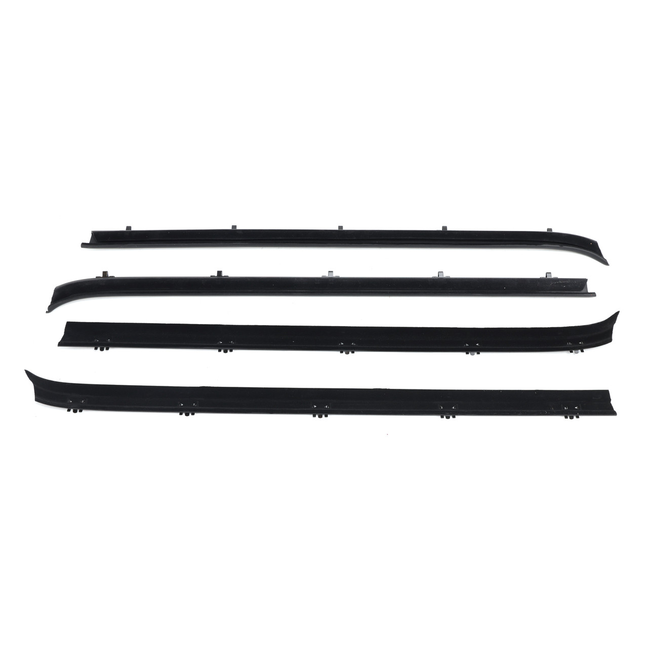 1981-1991 Jimmy 4PCS Car Window Weatherstrip Molding Trim Belt+2 Window Seals Generic