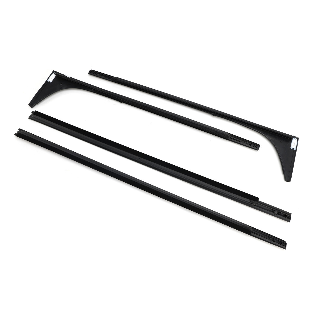 2012-2019 Mazda BT-50 Pro 4pcs Inner Outer Weatherstrip Door Belt 1D00-50-650 Generic