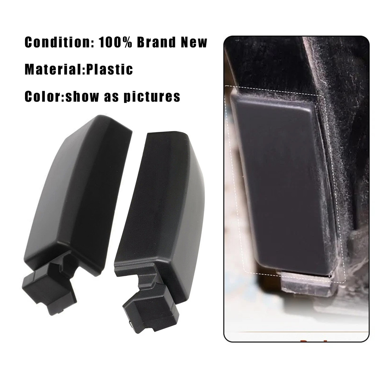 2015-2019 Subaru Outback Left/Right Rear Exterior Side Molding Trim 91112AL58A 91112AL59A Generic