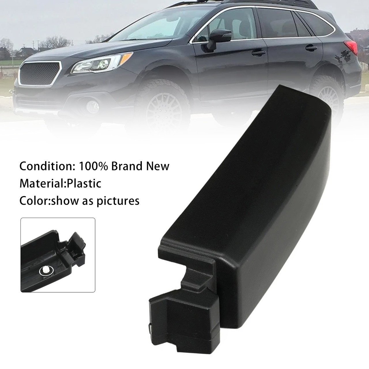 2015-2019 Subaru Outback Passenger Exterior Side Molding Trim 91112AL58A Generic