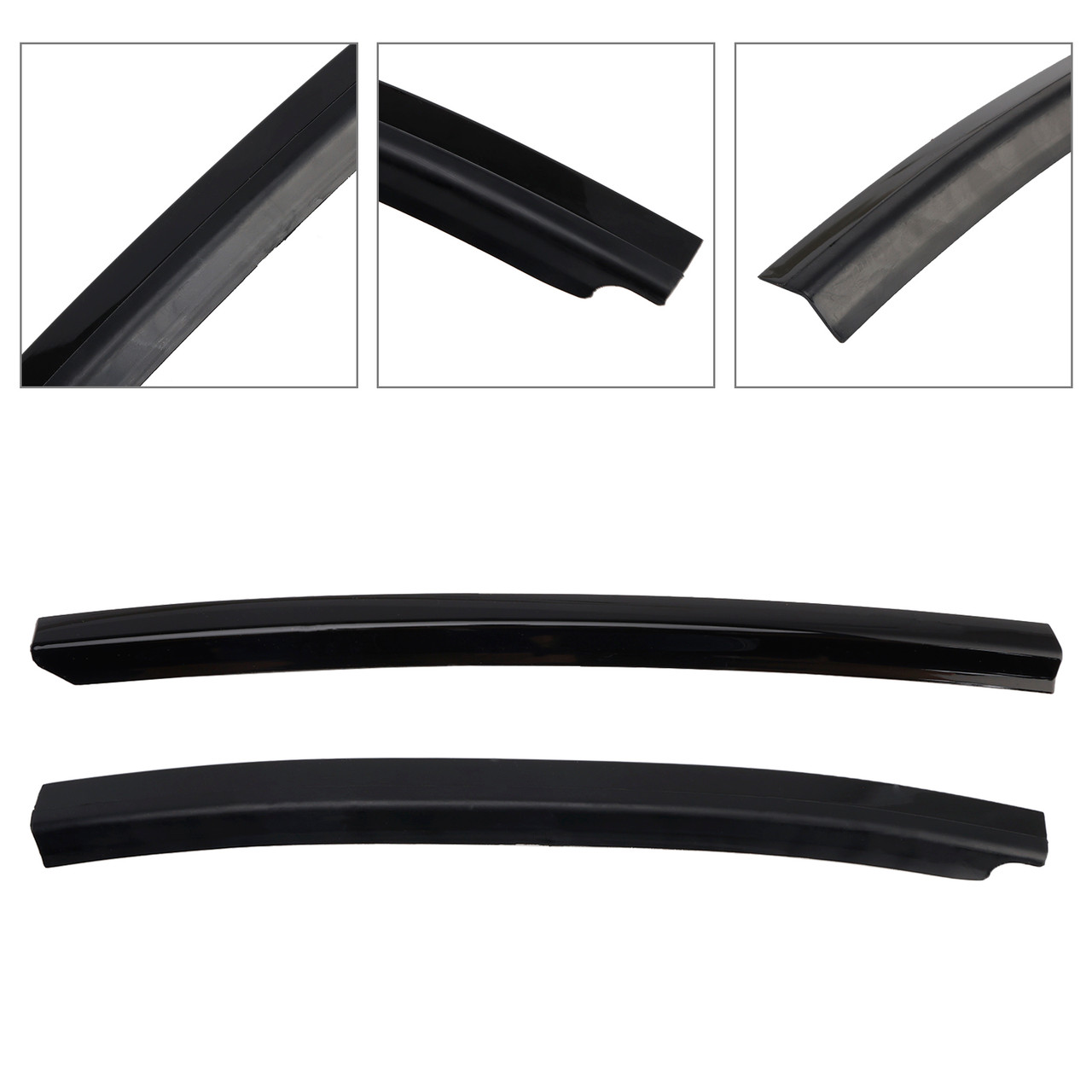 2006-2010 MINI Clubman R55 Left & Right Side Door Column Cover Pillar Trim 51137169433 Generic