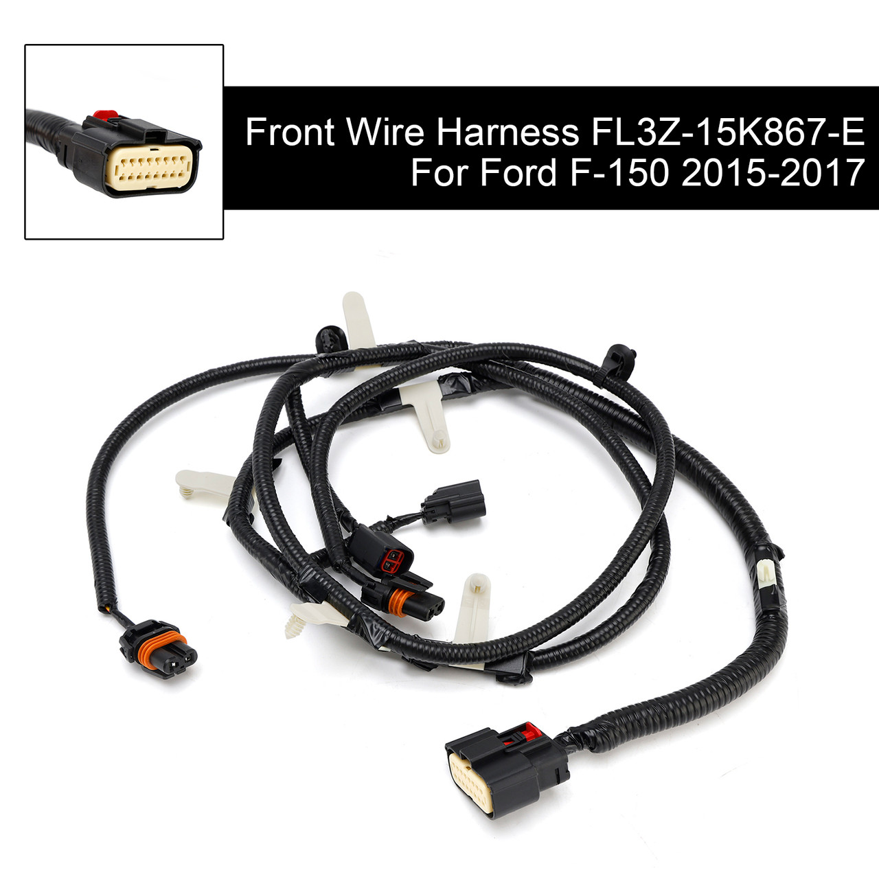 2015-2017 Ford F-150 Front Wire Harness FL3Z-15K867-E Generic