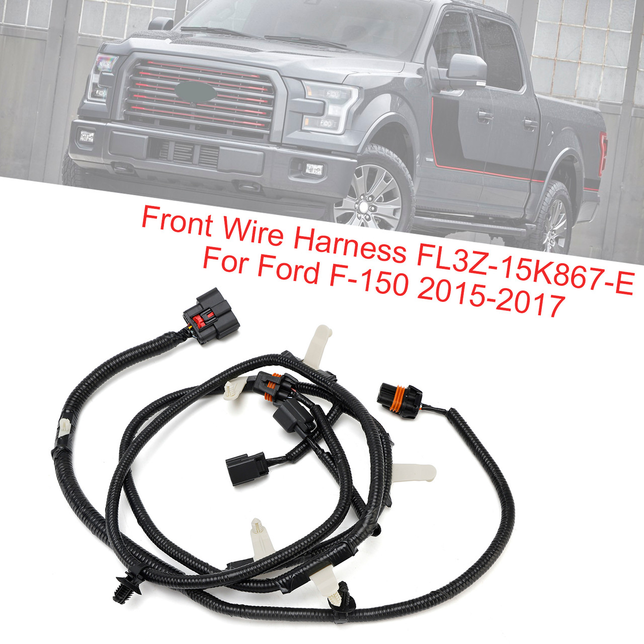 2015-2017 Ford F-150 Front Wire Harness FL3Z-15K867-E Generic