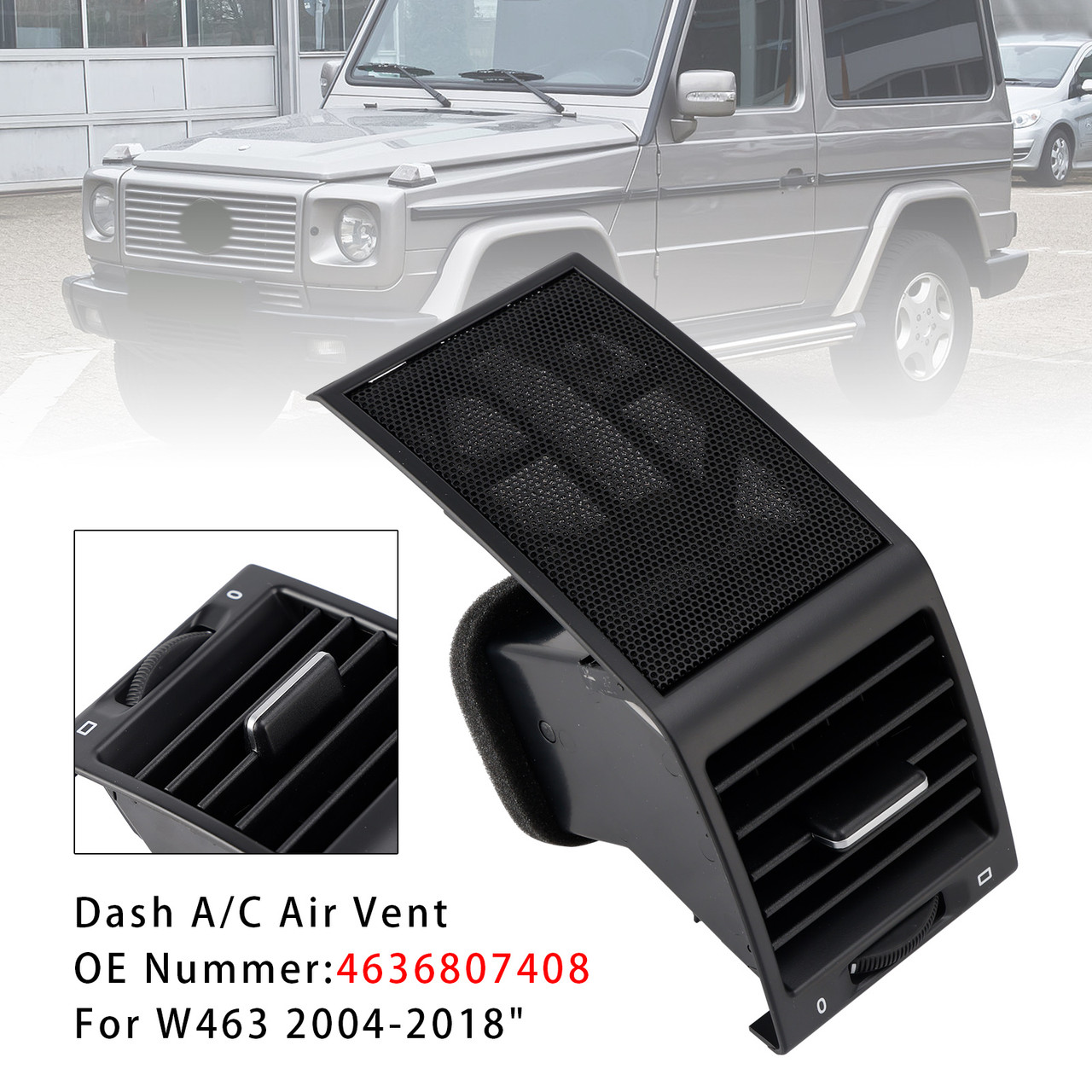2004-2018 Benz G Class W463 Left/Right Dash A/C Air Vent 4636807408 Generic
