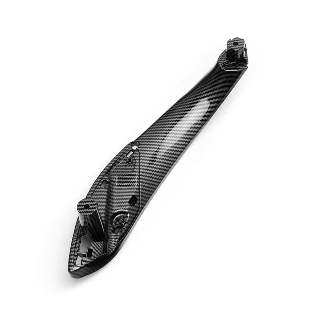 2013-2018 BMW F30/F31/F34/F80 2x Carbon Fiber Inner Trim Door Pull Handle Generic