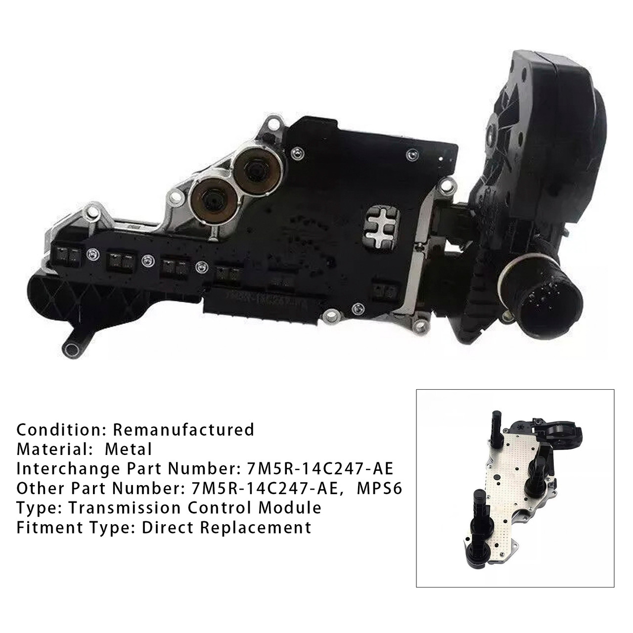 MPS6 Transmission Control Module Unit 7M5R-14C247-AE For Volvo C30