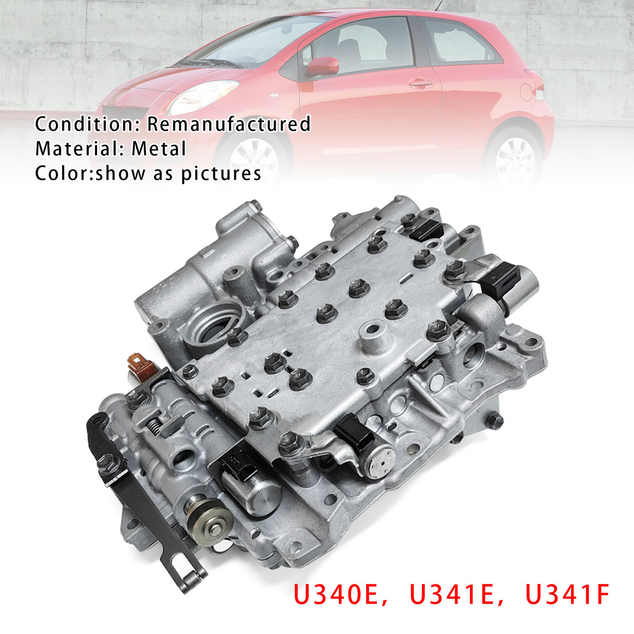 2006-On Toyota Yaris 1.6 Litre FWD U341E Valve Body with Solenoids Generic