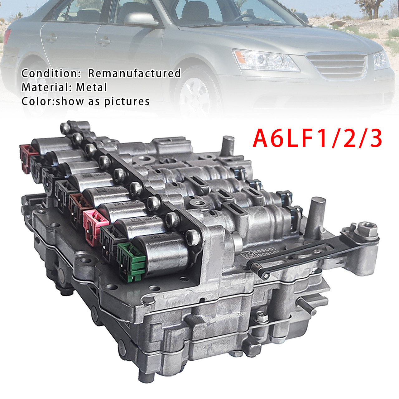 2009-2017 Hyundai Santa Fe Transmission Valve Body A6LF1/2/3 w/Solenoid Generic