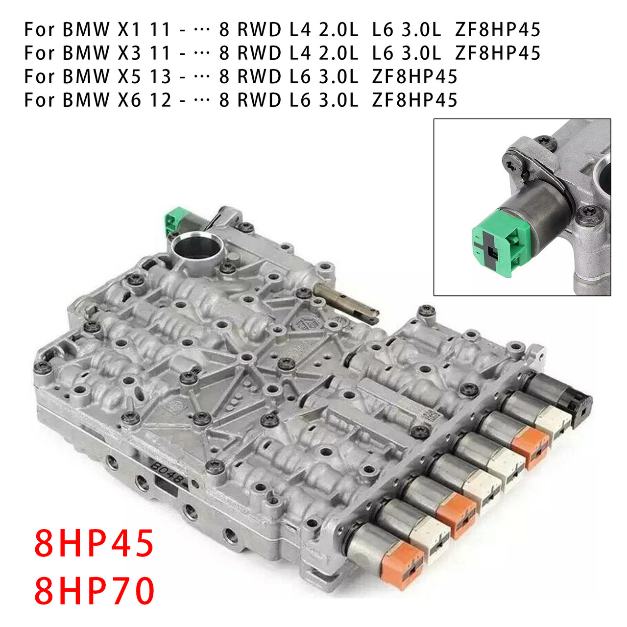 2010-2011 LAND ROVER DISCOVERY Transmission Valve Body 8HP45 8HP70 Generic